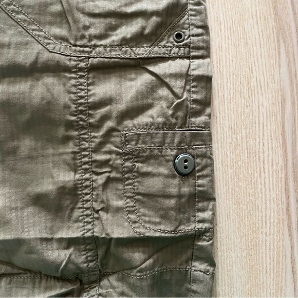 Hei Hei mini skirt sz 12 cargo pockets olive anthropologie urban outfitters - Picture 5 of 12